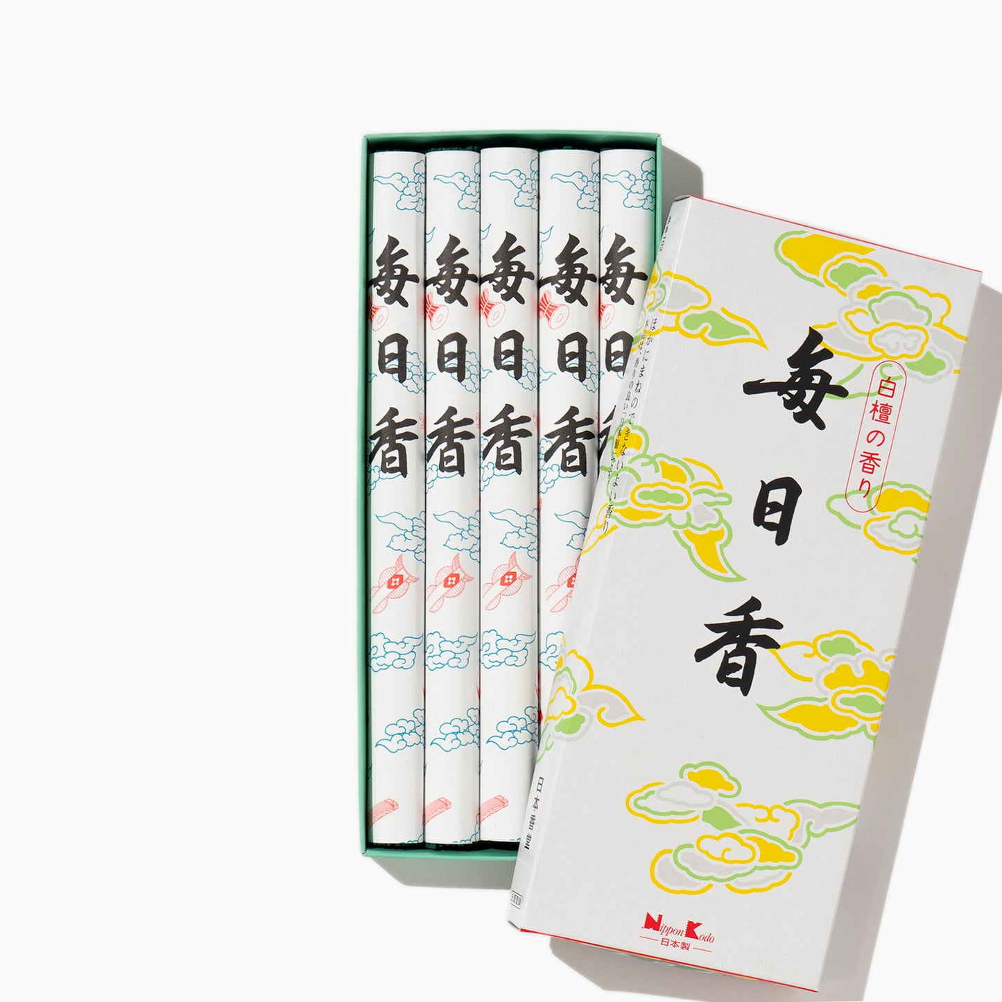 Mainichi-Koh Viva Incense - 5 Rolls (250 Long Sticks)