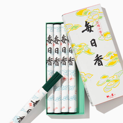 Mainichi-Koh Viva Incense - 5 Rolls (250 Long Sticks)