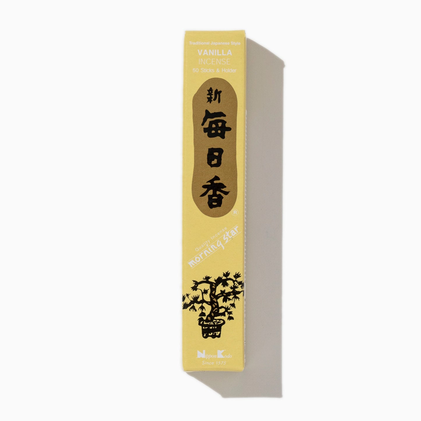 Morning Star VANILLA - Incense sticks and holder