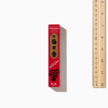 Morning Star SANDALWOOD - Incense sticks and holder