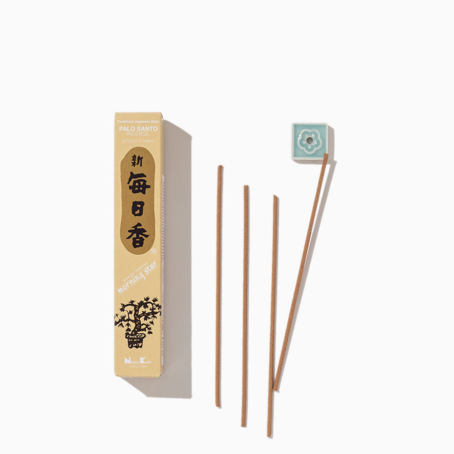 Morning Star PALO SANTO - Incense sticks and holder