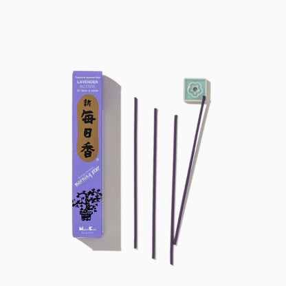 Morning Star LAVENDER - Incense sticks and holder