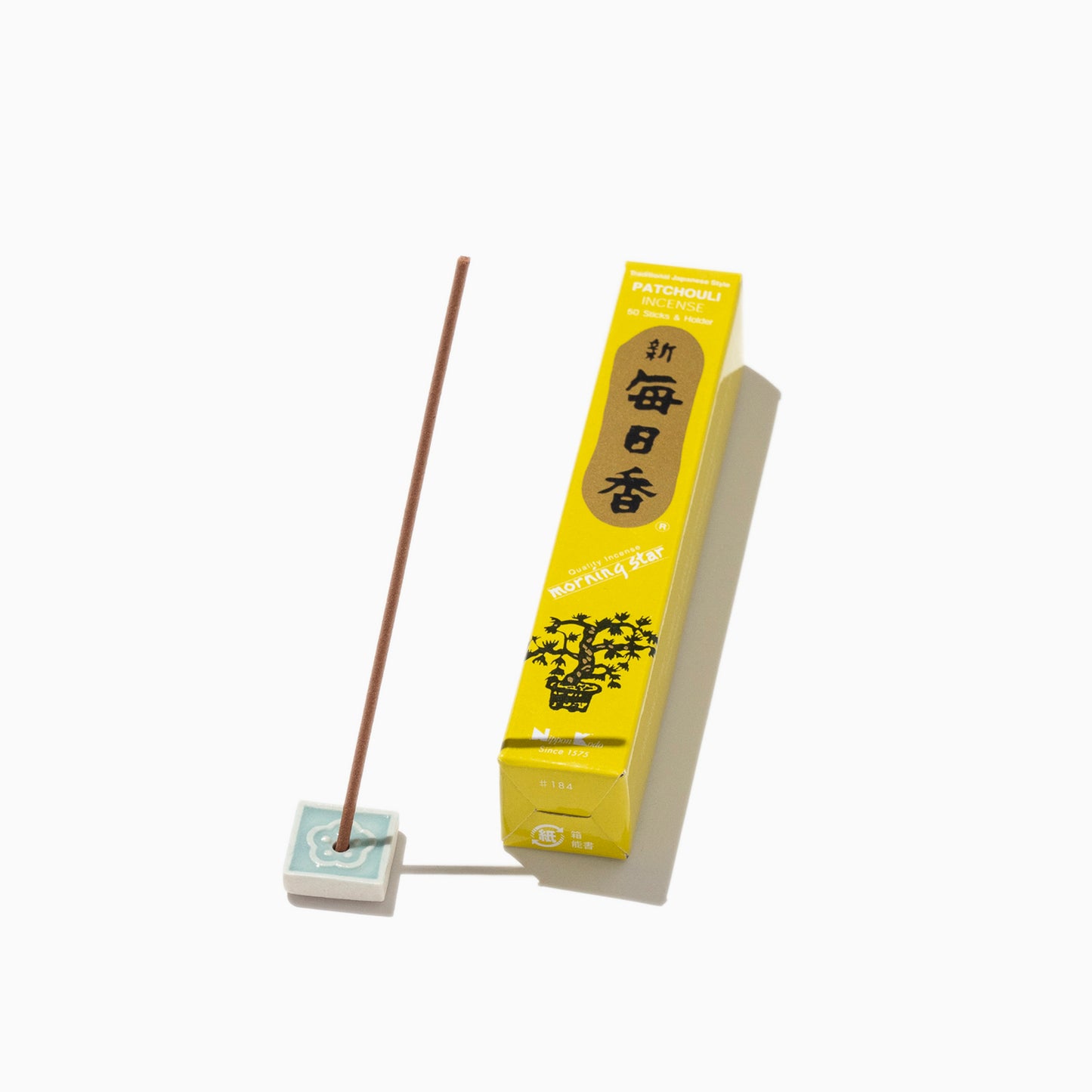 Morning Star PATCHOULI - Incense sticks and holder