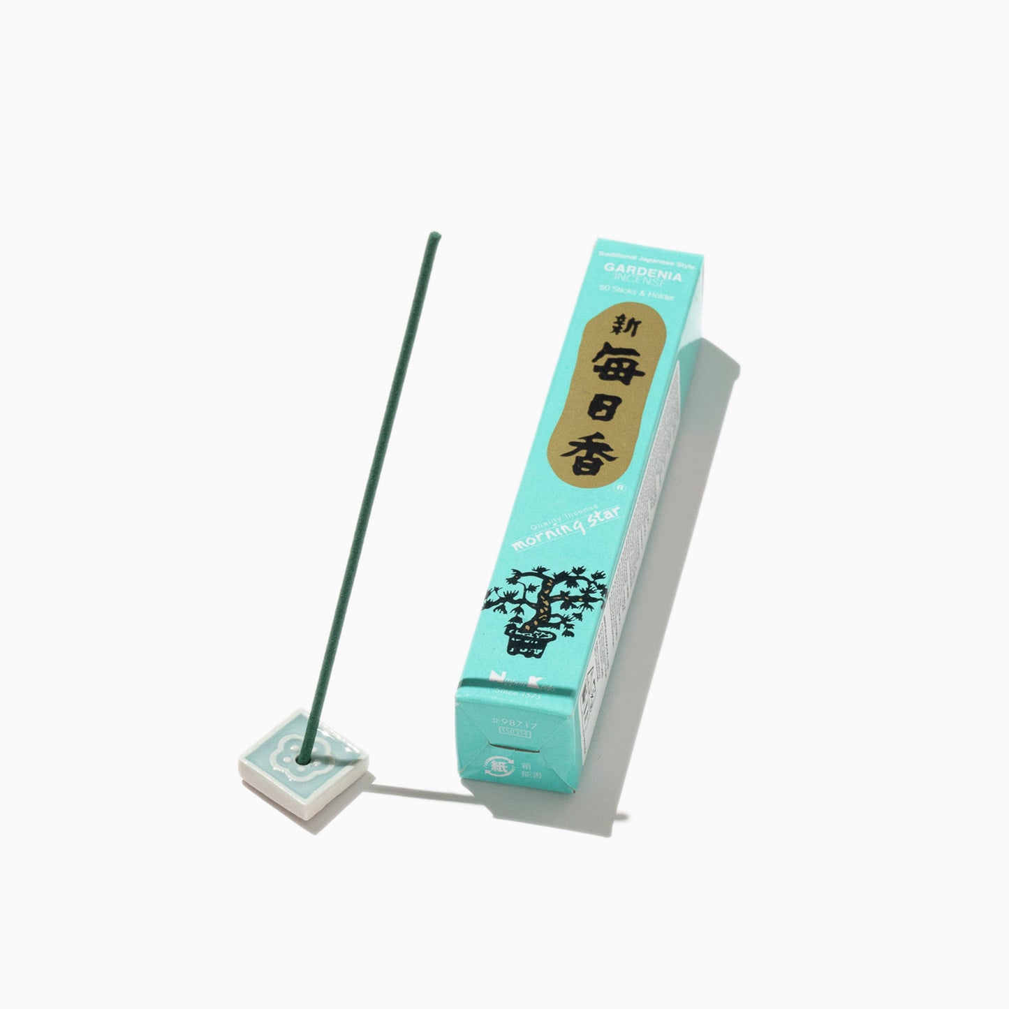 Morning Star GARDENIA - Incense sticks and holder