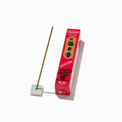 Morning Star SANDALWOOD - Incense sticks and holder