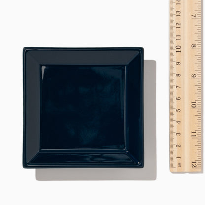 Dark Blue Porcelain Incense Tray / Shoyeido