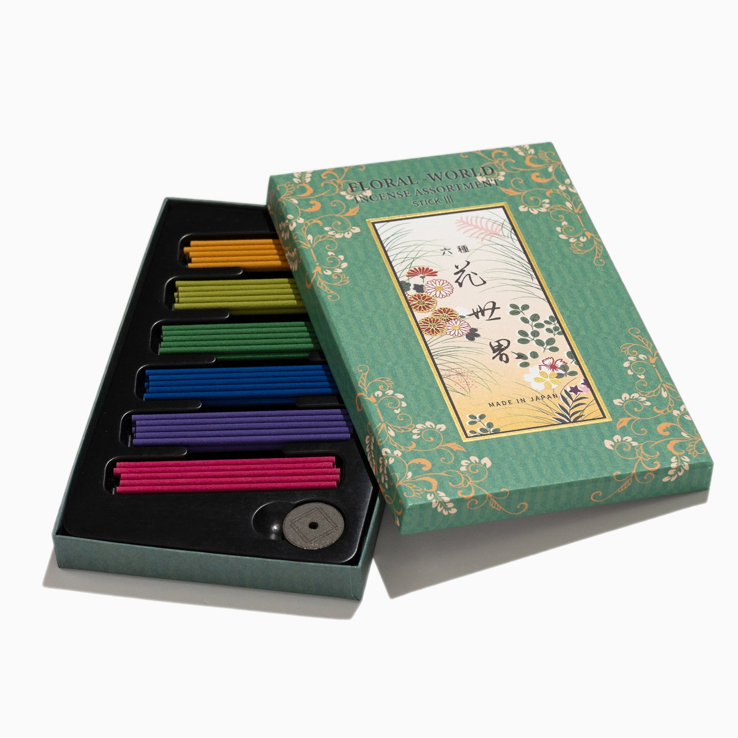 FLORAL WORLD / 6 Scents Assortment Incense Sticks