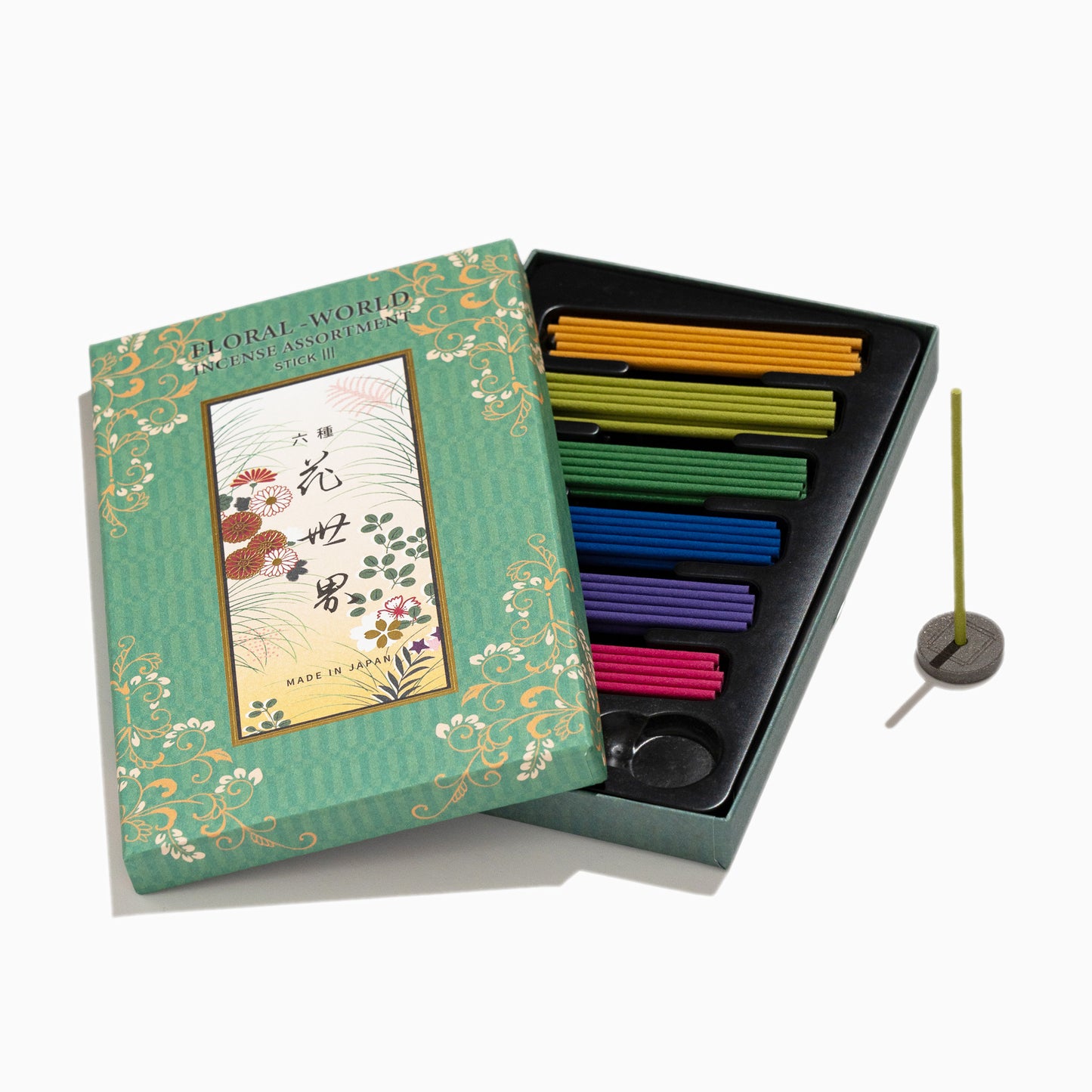 FLORAL WORLD / 6 Scents Assortment Incense Sticks