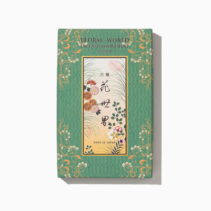 FLORAL WORLD / 6 Scents Assortment Incense Sticks