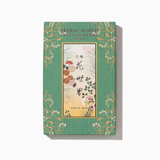 FLORAL WORLD / 6 Scents Assortment Incense Sticks