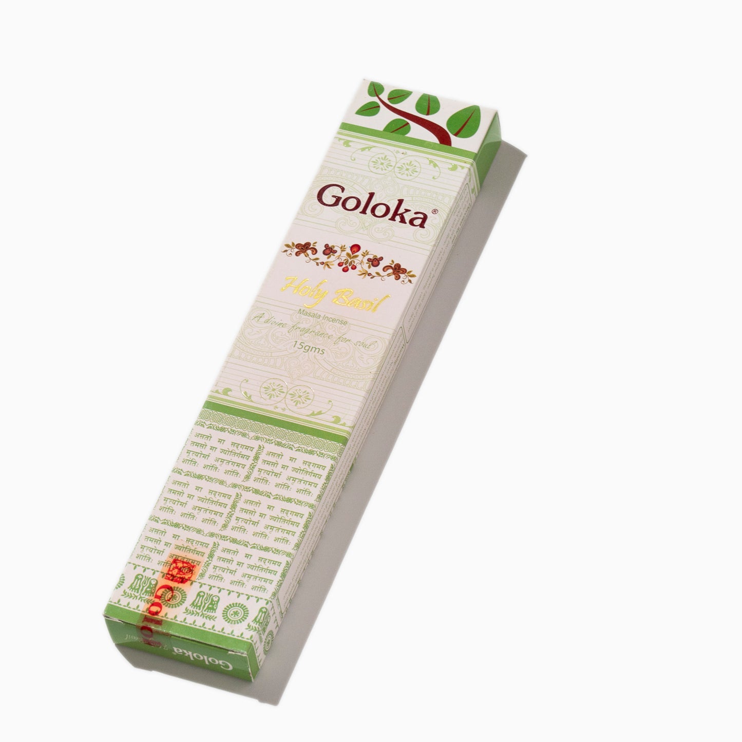 HOLY BASIL - Masala Incense by Goloka