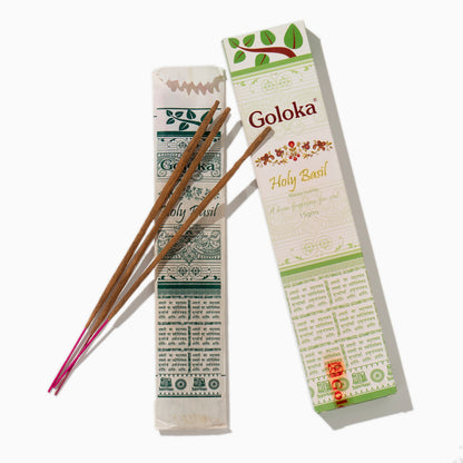 HOLY BASIL - Masala Incense by Goloka