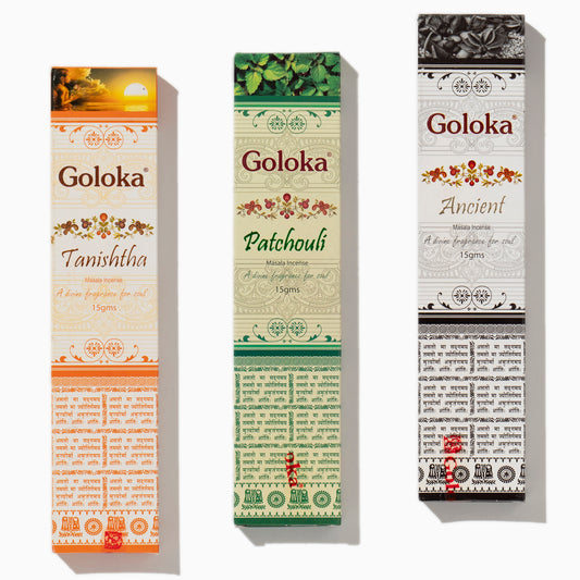 GOLOKA incense Bundle - any 3 for €6.00