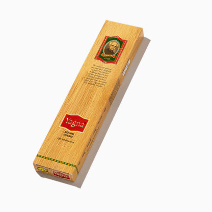 side view box of Parampara Cycle Indian incense sticks on white background