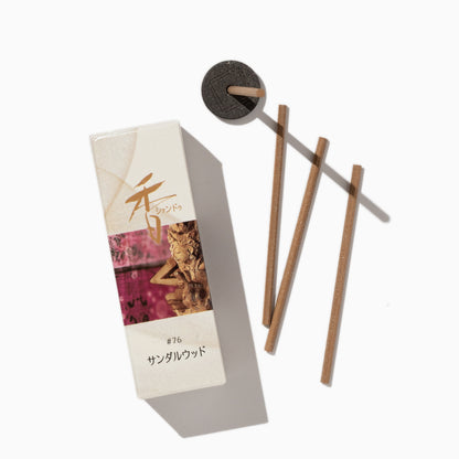 Xiang Do / SANDALWOOD #76 - incense sticks by Shoyeido